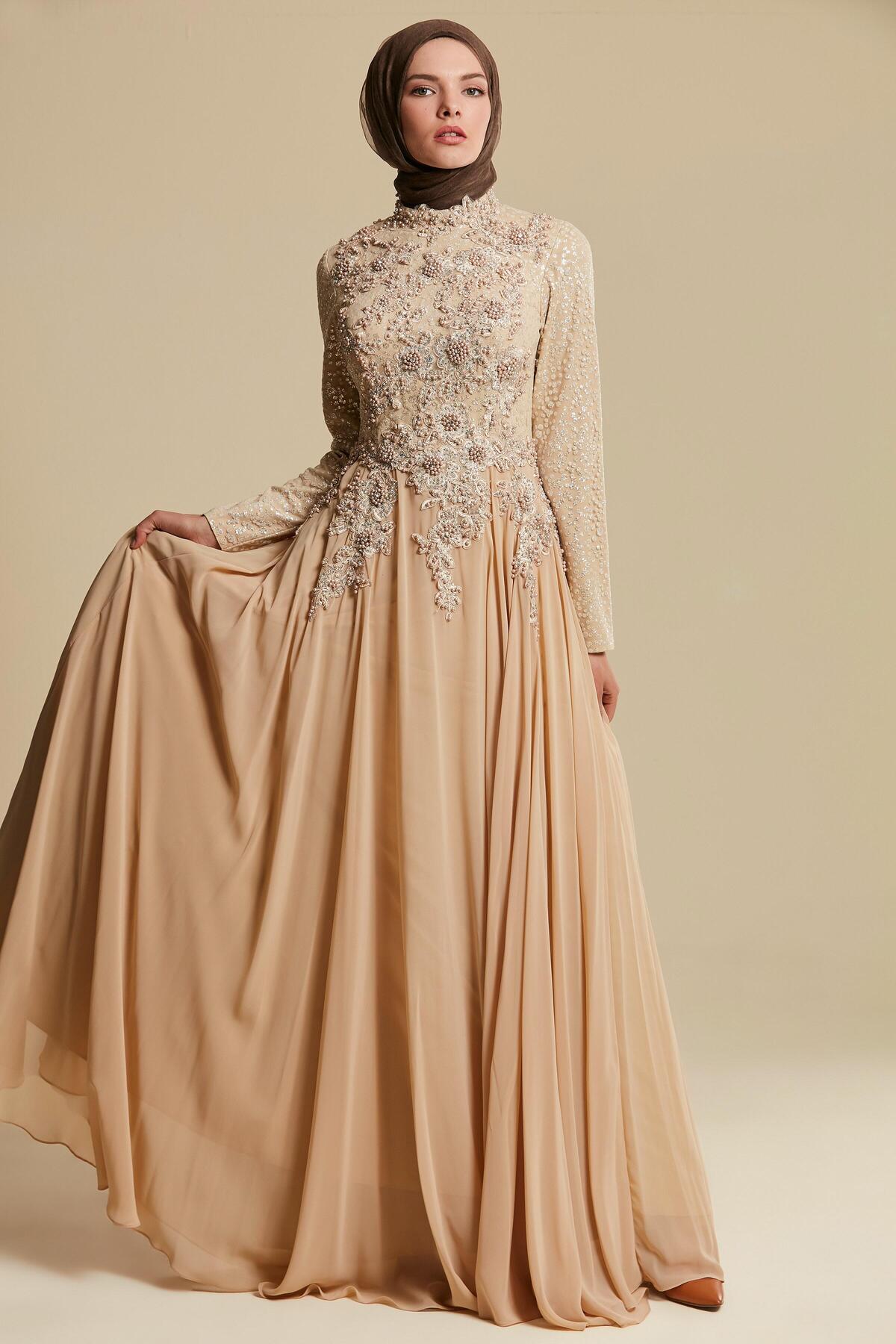 Women's Pearl Evening Dress