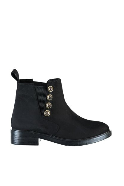 Women's Black Suede Boots