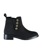 Women's Black Suede Boots