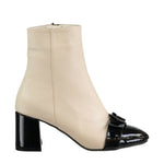 Women's Beige Heeled Boot