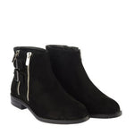 Women's Buckle Black Boot