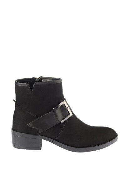 Women's Black Suede Boots