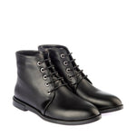 Women's Zipped Black Boots