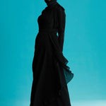 Women's Lace Detail Evening Dress