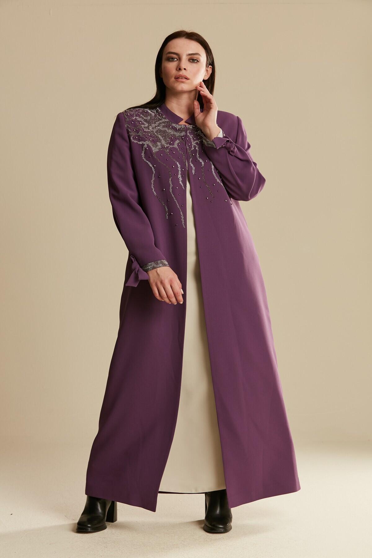 Women's Long Dress & Jacket Set