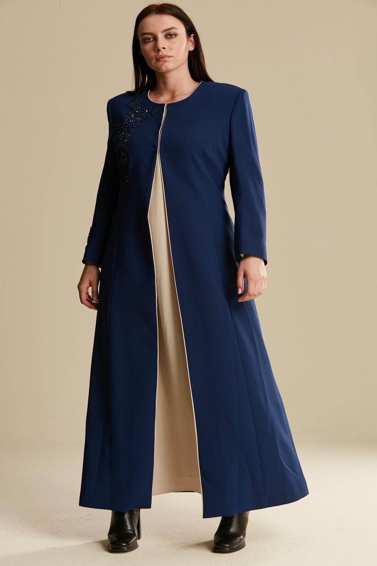 Women's Long Dress & Jacket Set
