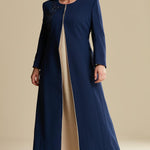 Women's Long Dress & Jacket Set