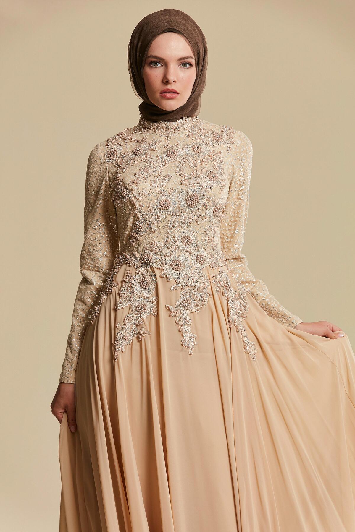 Women's Pearl Evening Dress