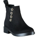 Women's Black Suede Boots