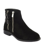 Women's Buckle Black Boot