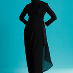 Women's Lace Detail Evening Dress