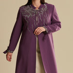 Women's Long Dress & Jacket Set