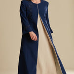 Women's Long Dress & Jacket Set