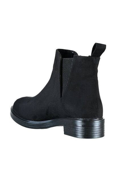 Women's Black Suede Boots