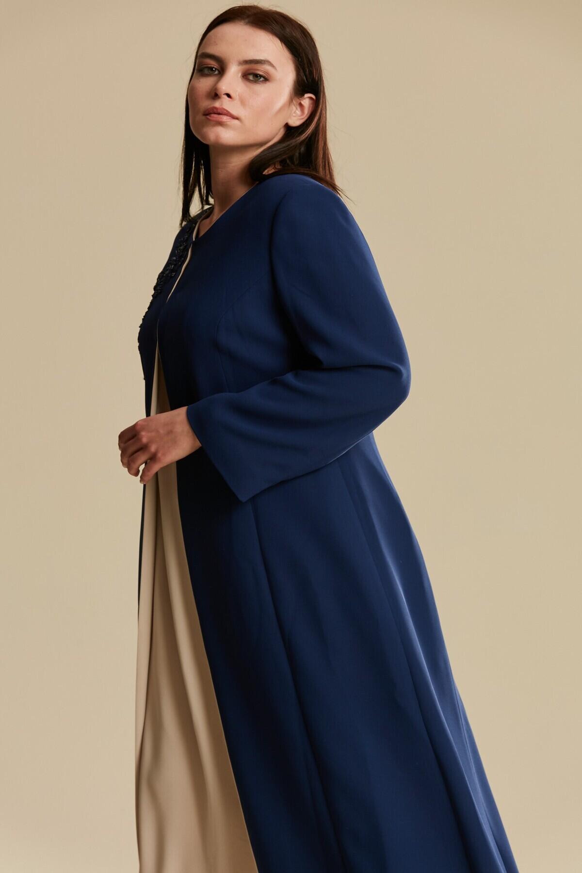 Women's Long Dress & Jacket Set