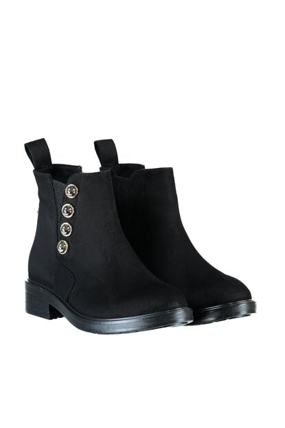 Women's Black Suede Boots
