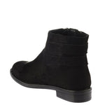 Women's Buckle Black Boot