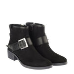Women's Black Suede Boots