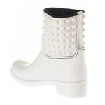 Women's White Rain Boots