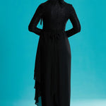 Women's Lace Detail Evening Dress