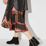 Women's Buckle Black Boot