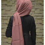 Women's Modest Pink Shawl