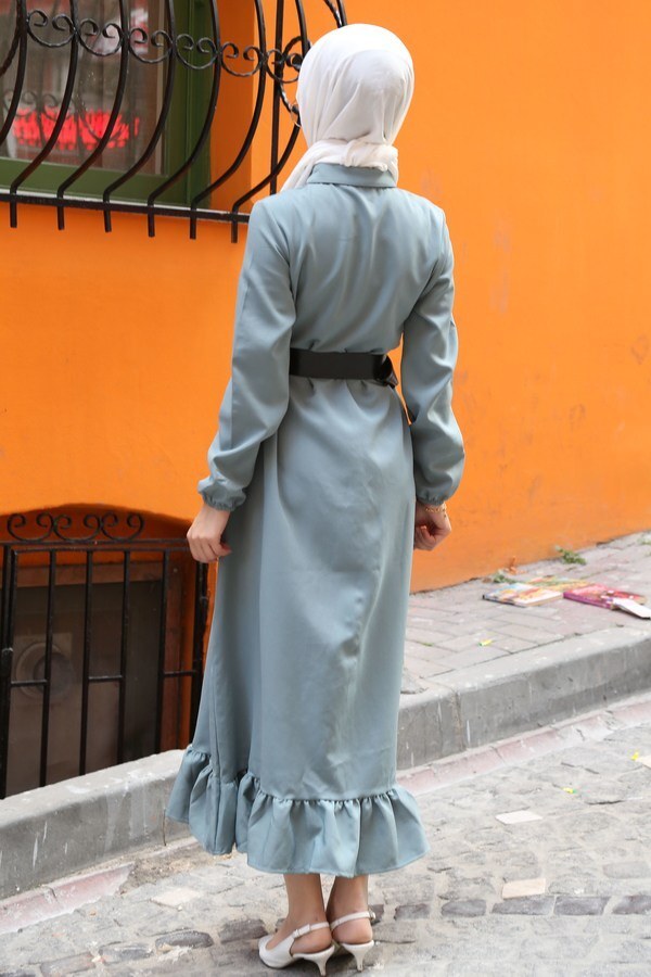 Women's Frill Long Dress