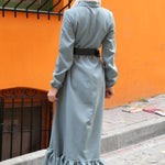 Women's Frill Long Dress